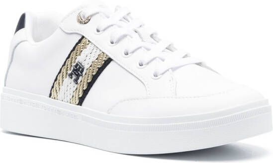 Tommy Hilfiger Sneakers met logopatch Wit