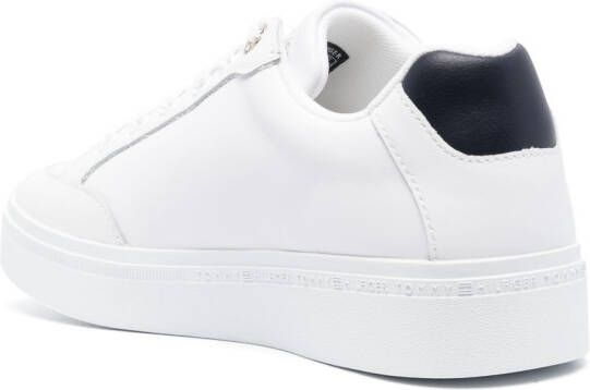 Tommy Hilfiger Sneakers met logopatch Wit