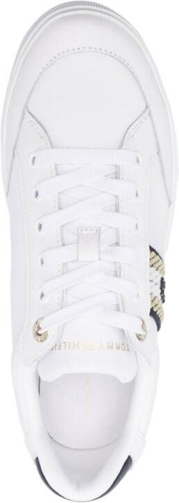 Tommy Hilfiger Sneakers met logopatch Wit