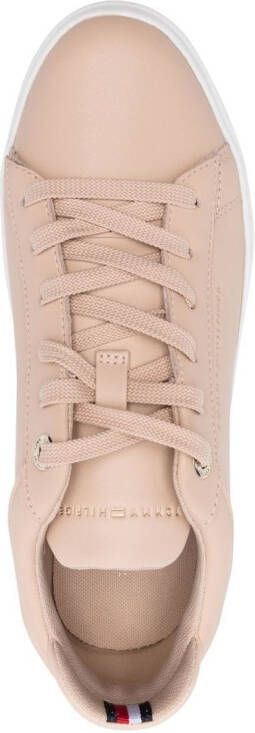 Tommy Hilfiger Sneakers met plateauzool Beige