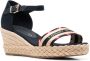 Tommy Hilfiger Sandalen met logobandje Blauw - Thumbnail 2