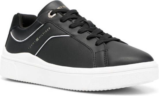 Tommy Hilfiger Sneakers met logoprint Zwart