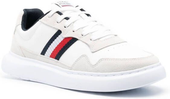Tommy Hilfiger Sneakers met streepdetail Wit