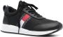 Tommy Jeans Flexi leren sneakers Zwart - Thumbnail 2