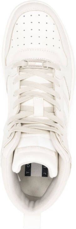 Tommy Jeans Basket high-top sneakers Wit