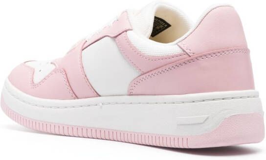 Tommy Jeans Sneakers met logo-reliëf Roze