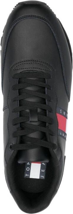 Tommy Jeans Sneakers met logopatch Zwart