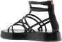 Tory Burch Gladiator sandalen met studs Zwart - Thumbnail 3