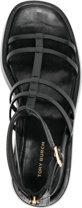 Tory Burch Gladiator sandalen met studs Zwart