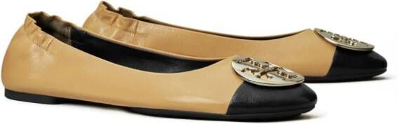 Tory Burch Claire ballerina's Zwart