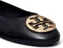 Tory Burch Claire ballerina's met logo Zwart - Thumbnail 4