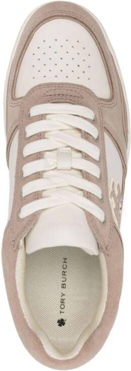 Tory Burch Clover Court sneakers met vlakken Wit