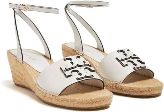 Tory Burch Espadrille sandalen met GG-logo Wit