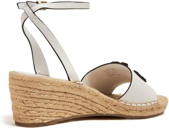 Tory Burch Espadrille sandalen met GG-logo Wit