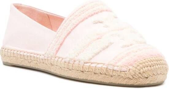 Tory Burch Espadrilles met TT-logo Roze