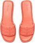 Tory Burch Slippers met dubbele T Oranje - Thumbnail 4