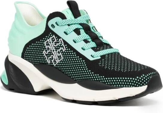 Tory Burch Good Luck sneakers met vlakken Zwart