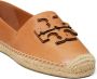 Tory Burch Ines leren espadrilles Bruin - Thumbnail 4