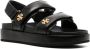 Tory Burch Kira Sport sandalen met monogram Zwart - Thumbnail 2