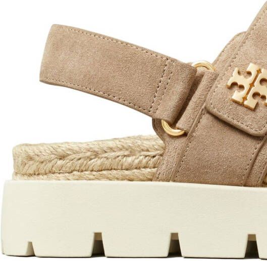 Tory Burch Kira Sport sandalen met touw Beige