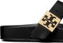 Tory Burch Mellow Thong leren sandalen Zwart - Thumbnail 3