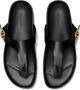 Tory Burch Mellow Thong leren sandalen Zwart - Thumbnail 4