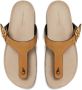 Tory Burch Mellow Thong leren sandalen Geel - Thumbnail 4