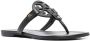 Tory Burch Miller leren sandalen Zwart - Thumbnail 2