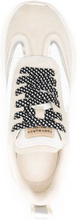 Tory Burch Sneakers met vlakken Beige