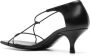 TOTEME Knot 55mm leren sandalen Zwart - Thumbnail 3