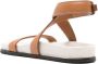 TOTEME The Chunky l leren sandalen Beige - Thumbnail 3