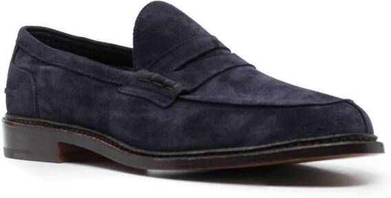 Tricker's Adam slip-on loafers Blauw