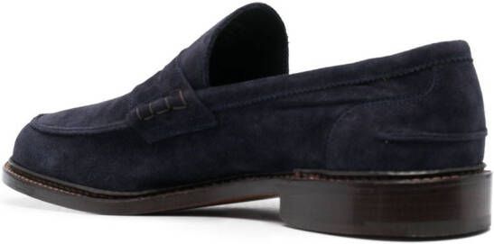 Tricker's Adam slip-on loafers Blauw