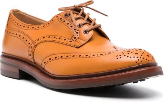 Tricker's Bourton Antique geperforeerde brogues Bruin