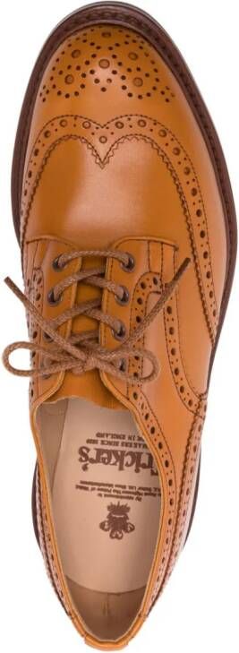 Tricker's Bourton Antique geperforeerde brogues Bruin