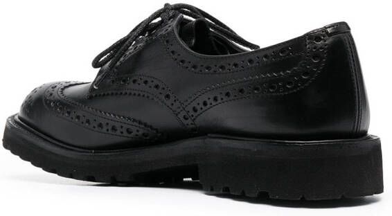 Tricker's Bourton leren brogues Zwart