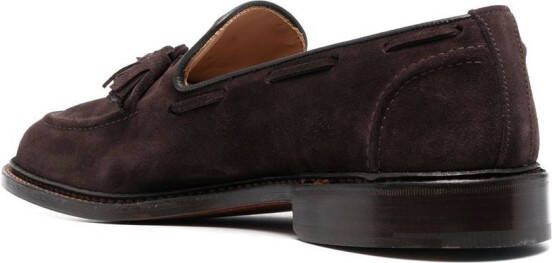 Tricker's Elton loafers met kwastje Bruin