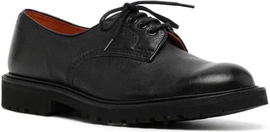 Tricker's Loafers met veters Zwart