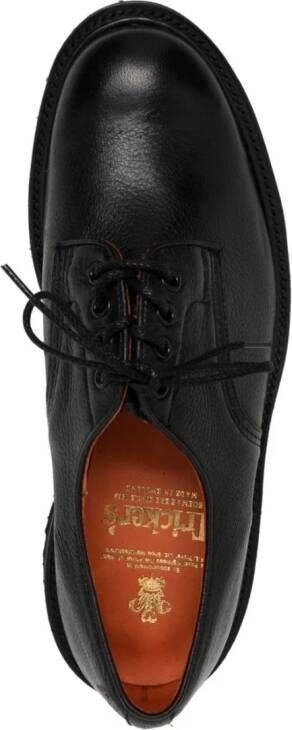 Tricker's Loafers met veters Zwart