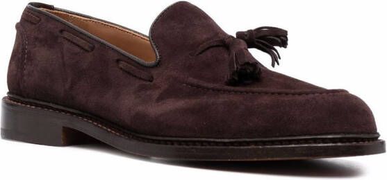 Tricker's Loafers met kwastje Bruin