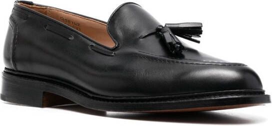 Tricker's Loafers met kwastje Zwart