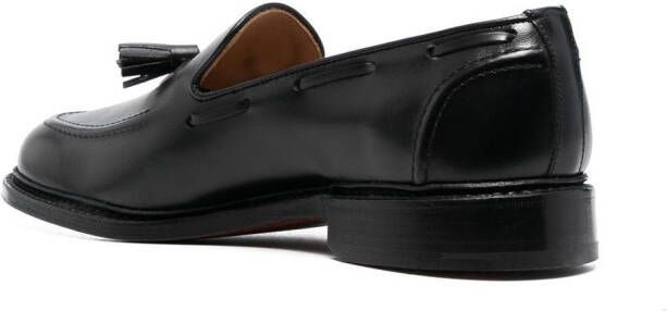 Tricker's Loafers met kwastje Zwart