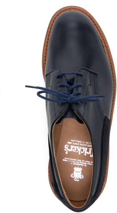 Tricker's Derby veterschoenen Blauw