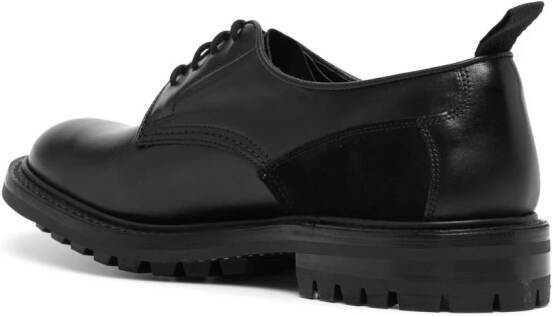 Tricker's Derby veterschoenen Zwart