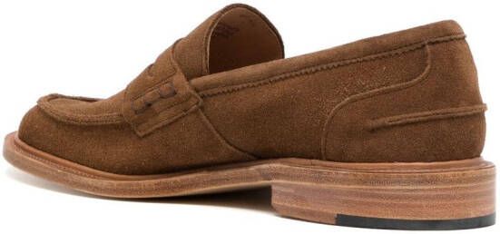 Tricker's Suède loafers Bruin