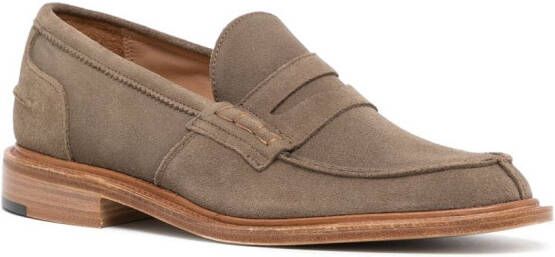 Tricker's Suède loafers Bruin