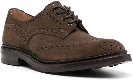 Tricker's Suède brogues Bruin