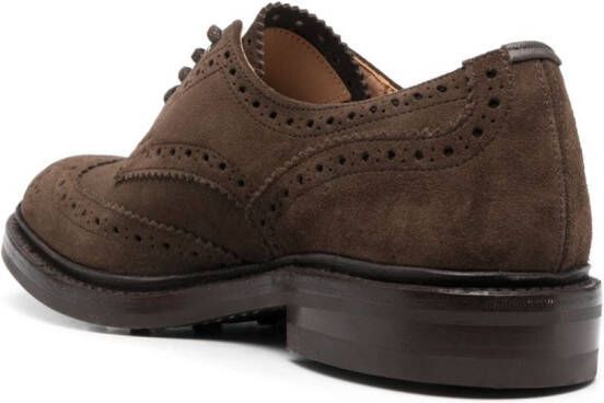 Tricker's Suède brogues Bruin