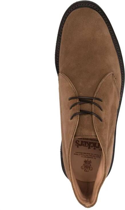 Tricker's Suède enkellaarzen Bruin