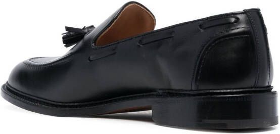 Tricker's Loafers met kwastje Zwart